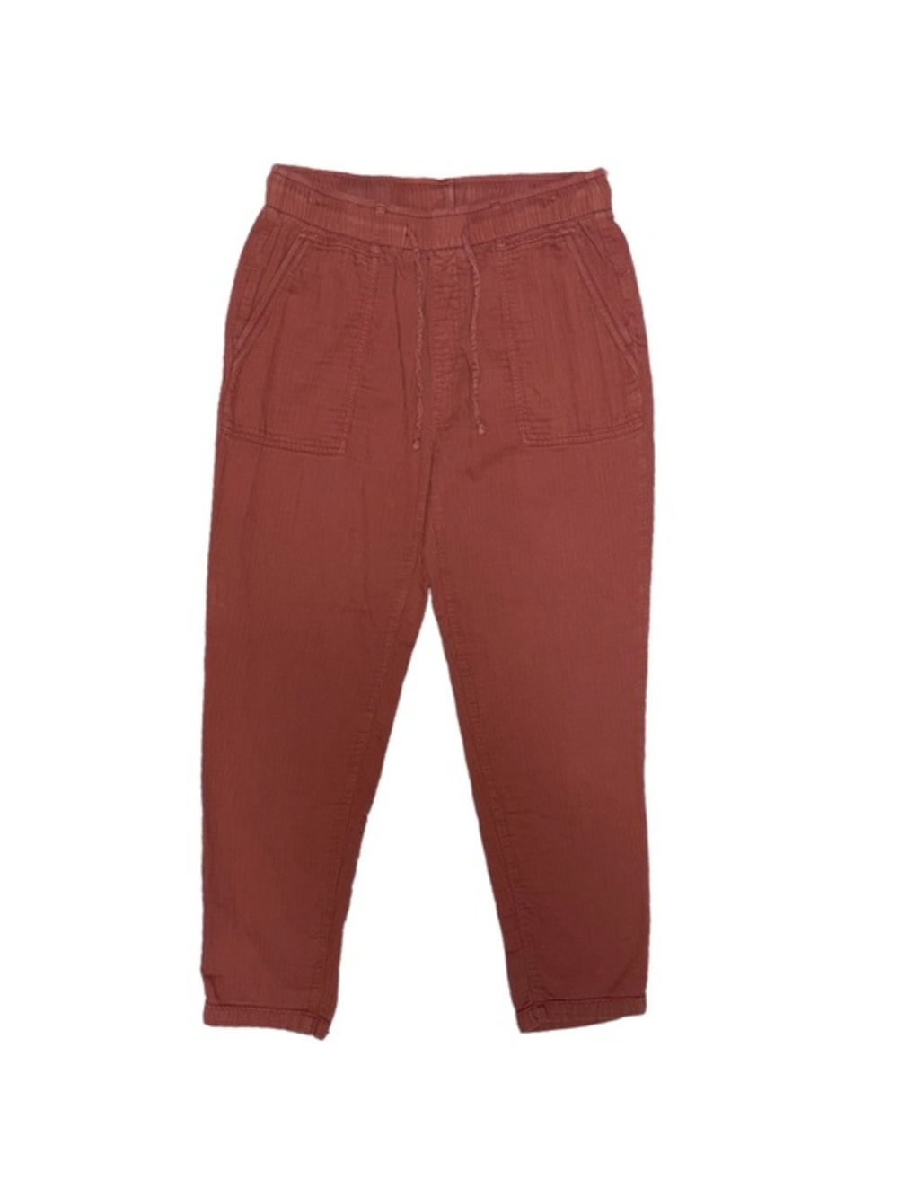 Old Navy High-Waisted 100% Cotton Textured-Twill Utility Pants